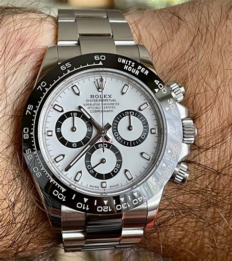 rolex daytona on wrist|rolex daytona release date.